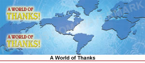 a world of thanks