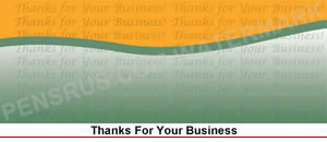 thanks for your business