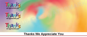 thanks - we appreciate you