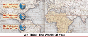 we think the world of you