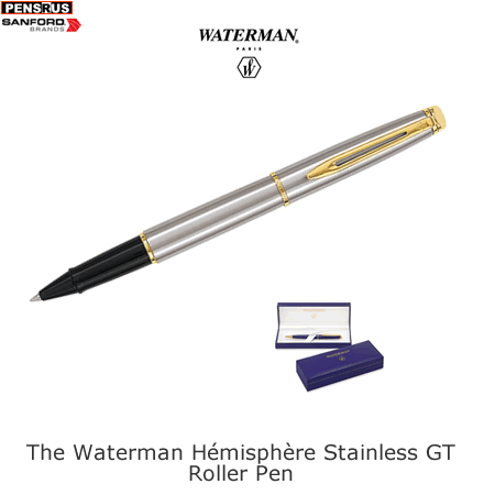 Waterman Hemisphere Stainless GT Roller
