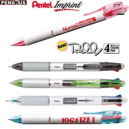 Pentel ROLLY 4-Color Pen