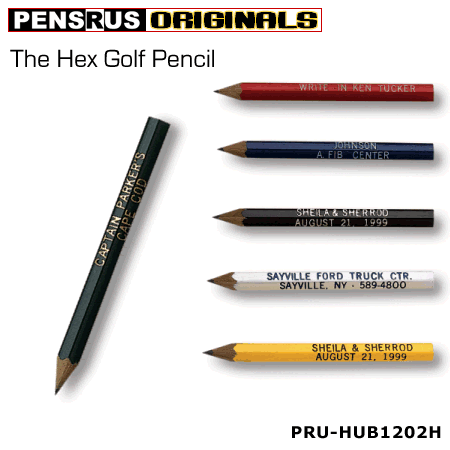 The Hex Original Golf Pencil