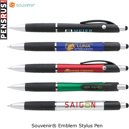 Souvenir Emblem Stylus Pen