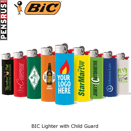 BIC Lighters with Child Guard