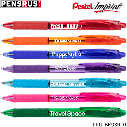 Pentel R.S.V.P. RT Colors - Translucent Barrels