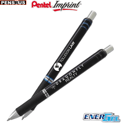 Pentel EnerGel Pro Retractable Liquid Gel Pen - Permanent Black Ink