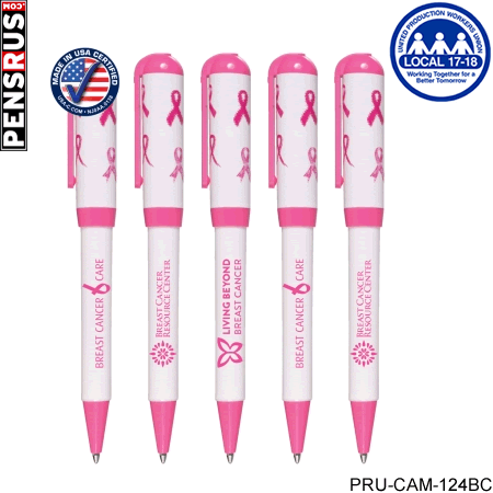 Breast Cancer Awareness Designed Twister Pen