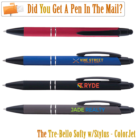 The Tre-Bello Softy with Stylus - ColorJet