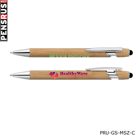 The Ellipse Bamboo Stylus Pen - ColorJet