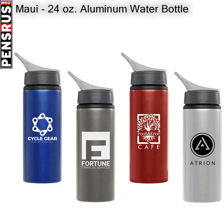 Maui - 24 oz. Aluminum Water Bottle
