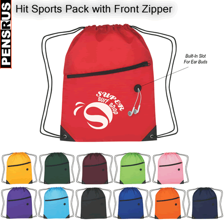 Hit Sports Pack with Front Zipper