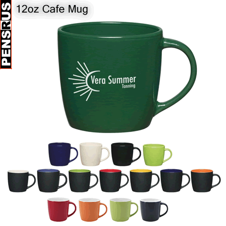 12 oz Cafe Mug