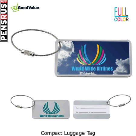 Compact Luggage Tag