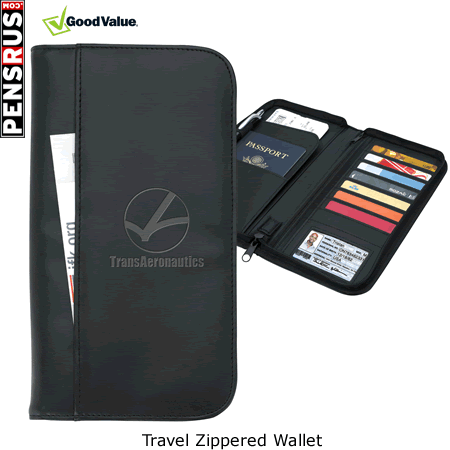 Travel Zippered Wallet