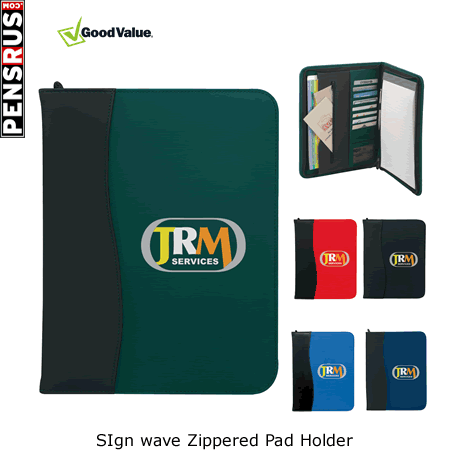 SIgN wave Zippered Pad Holder