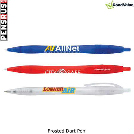 Frosted Dart Pen