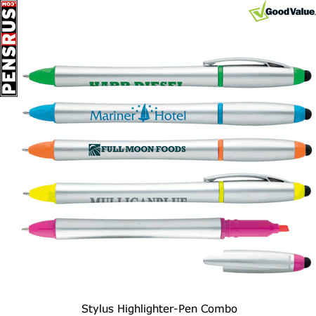 Stylus Highlighter-Pen Combo