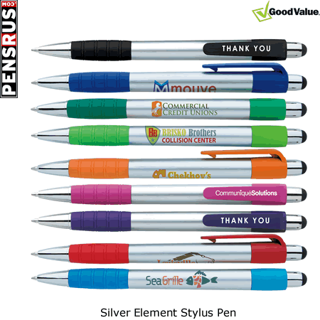 The Silver Element Stylus Pen