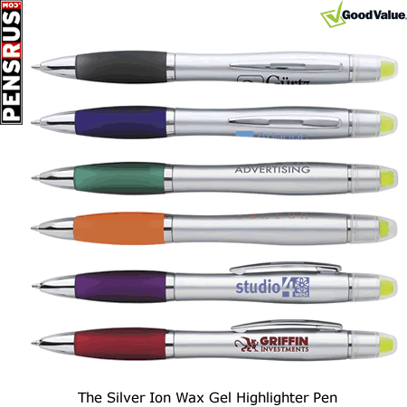 The Silver Ion Wax Gel Highlighter Pen