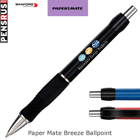 Paper Mate Breeze Ballpoint - Solid Barrel