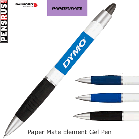 Paper Mate Element Gel Pen - White Barrel