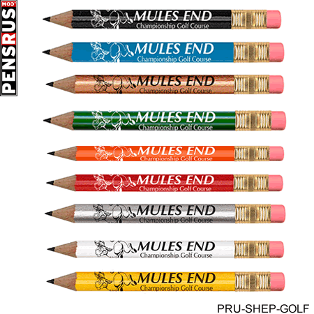 Golf Pencil with Eraser