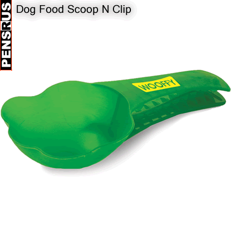 Dog Food Scoop N Clip