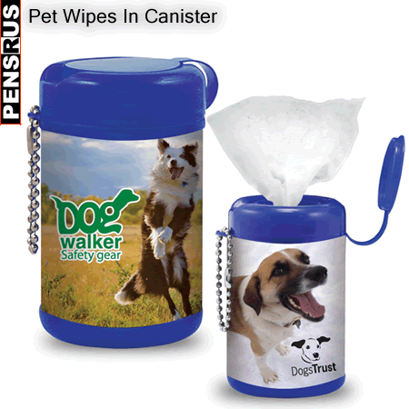 Pet Wipes In Canister