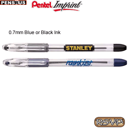 Pentel R.S.V.P. Clear Ball Point 07mm