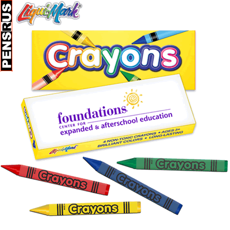 4 Color Crayon Box