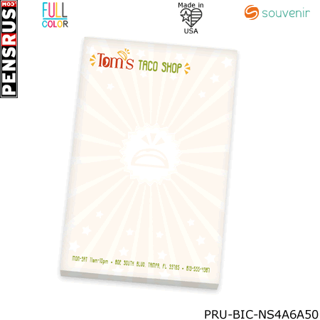 Souvenir Scratch Pads 4