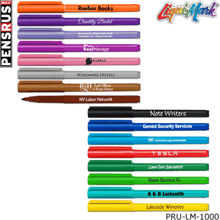 Note Writers - Fine Point Fiber Point Pens - USA Made