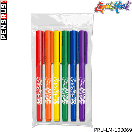 Note Writers - Fine Point Fiber Point Pens - 6 ct.