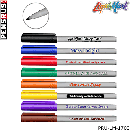 Fine Tip Permanent Pocket Markers - USA Made