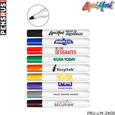 Low Odor Bullet Tip Broadline Dry Erase Marker