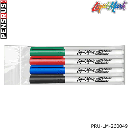 Fine Point Dry Erase Markers - 4 Pack - USA Made