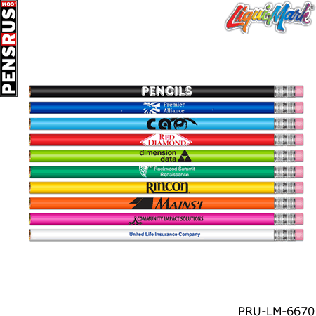 #2 HB Lead Pencils - Classic Barrel Colors