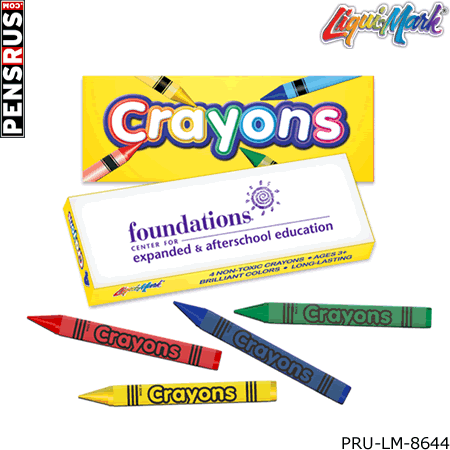 4 Color Crayon Box