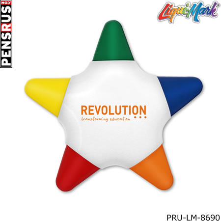 Crayo-Star 5 Color Crayon Star