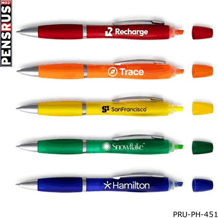 Translucent Pen/Highlighter Combo